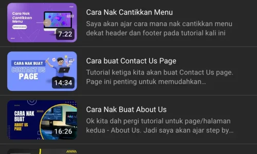 Belajar Buat Website Untuk Newbie