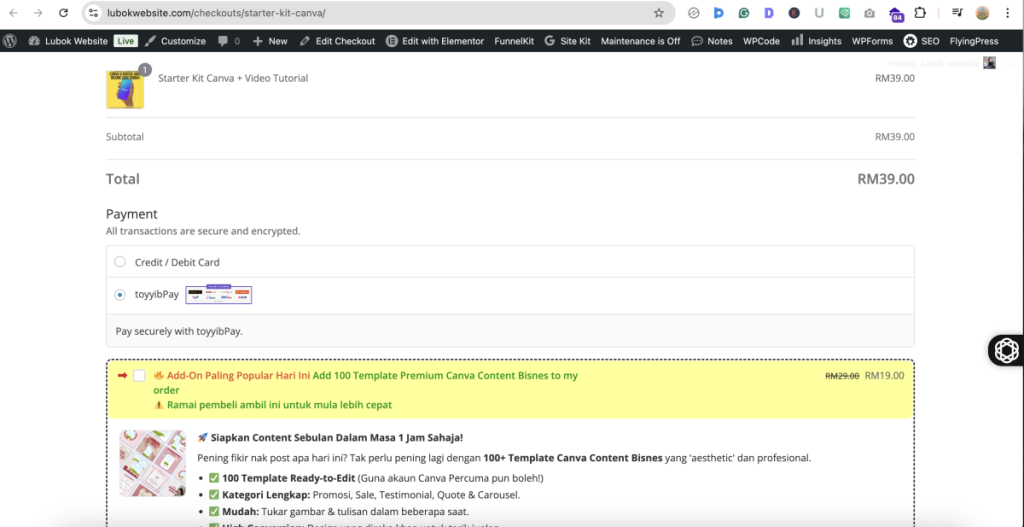 cara jual template Canva